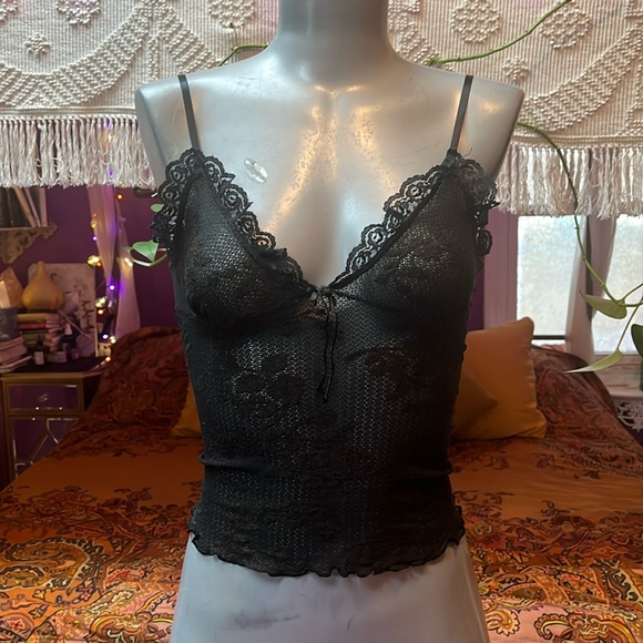 Victoria s Secret Tops Vintage Y2k Victorias Secret Goth Black victoria-s-secret-tops-vintage-y2k-victorias-secret-goth-black